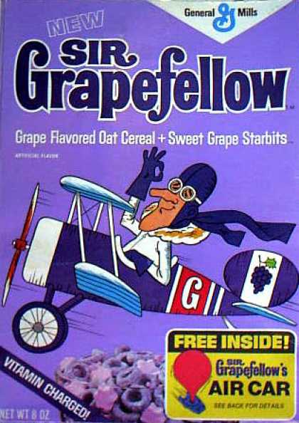 Cereal Boxes - Sir Grapefellow