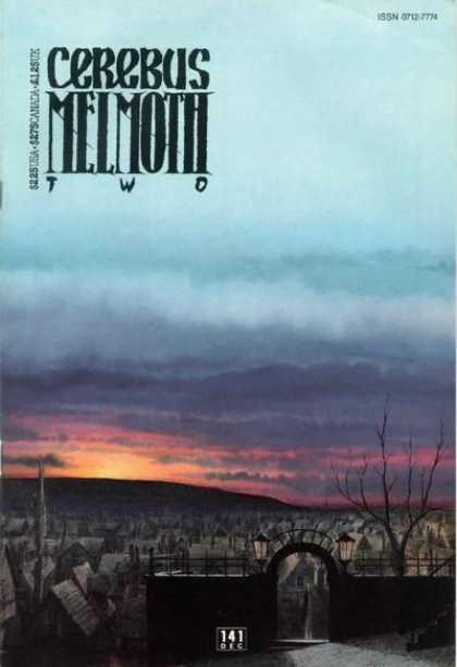 Cerebus 141 - Ghost Town - Two - Sun Set - Dead Trees - Abandoned - Dave Sim