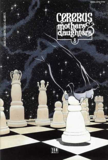 Cerebus 158 - Chess - Space - Chessboard - Mothers And Daughters 8 - 225 Us - Dave Sim