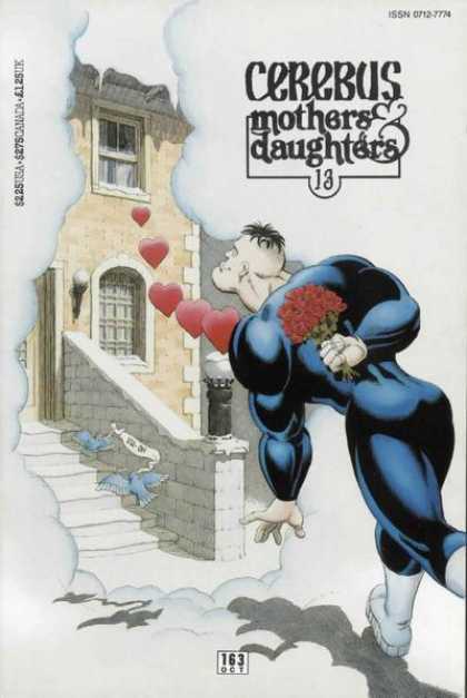 Cerebus 163 - Flowers - Hearts - Mothers And Daughters - Modern Age - Romance Stories - Dave Sim