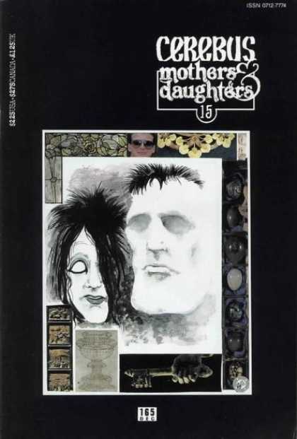 Cerebus 165 - Mothers U0026 Daughters - White Eyes - 165 - Key - Ghost - Dave Sim