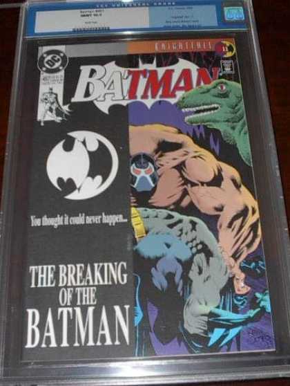 CGC 10 Comics - Batman #497 (CGC) - Collectors - Batman - Dinosaur - Breaking - Dc