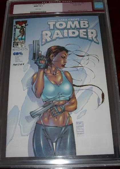 CGC 10 Comics - Tom Raider (CGC) - Tomb Raider - Lara Croft - Big Guns - Weapons - G-string