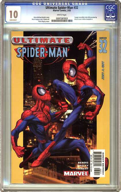 CGC 10 Comics 19 - Spiderman The Great - Im Seeing Double - Therestwo - Good Vs Evil - Im Seeing Myself For The First Time