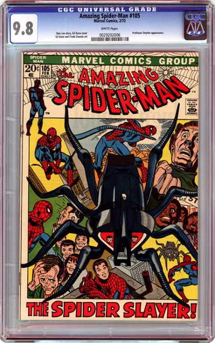 CGC Graded Comics - Amazing Spider-Man #105 (CGC)