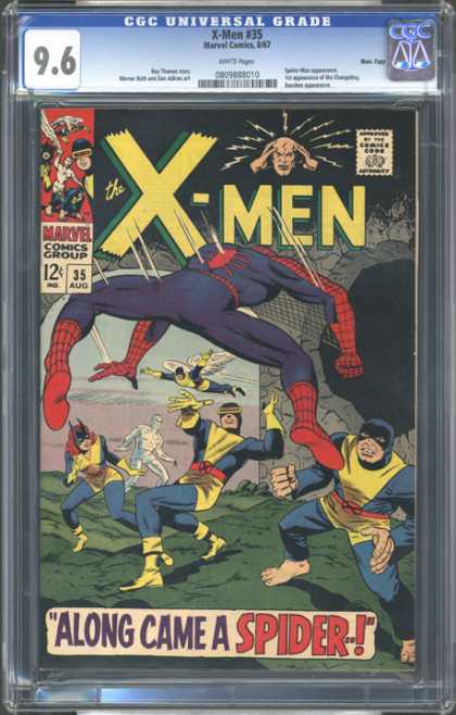 CGC Graded Comics - X-Men #35 (CGC)