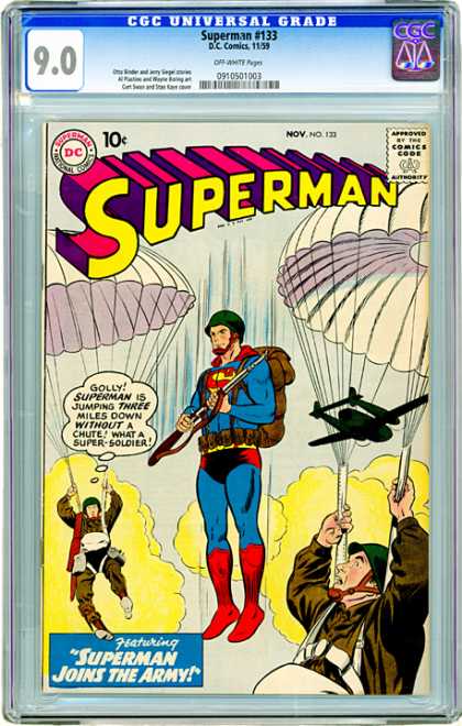 CGC Graded Comics - Superman #133 (CGC)
