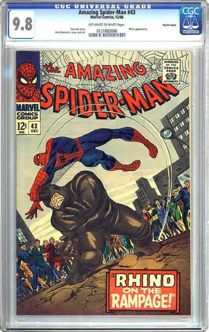 CGC Graded Comics - Amazing Spider-Man #43 (CGC)