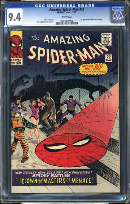 CGC Graded Comics - Amazing Spider-Man #22 (CGC)