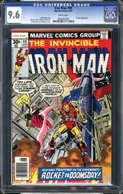 CGC Graded Comics - Iron Man #99 (CGC)