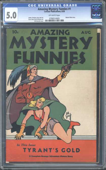 CGC Graded Comics - Amazing Mystery Funnies #1 (CGC)