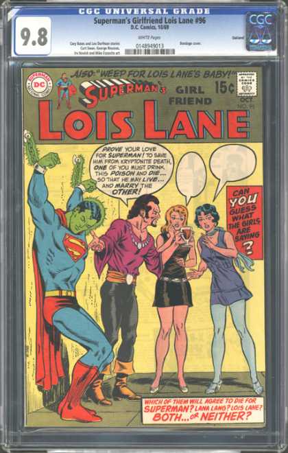 CGC Graded Comics - Superman's Girlfriend Lois Lane #96 (CGC)