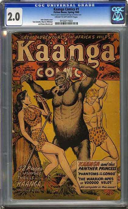 CGC Graded Comics - Kaanga Comics #1 (CGC)