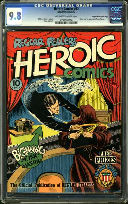 CGC Graded Comics - Heroic Comics #12 (CGC)