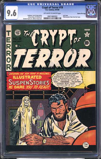 CGC Graded Comics - Crypt of Terror #19 (CGC)