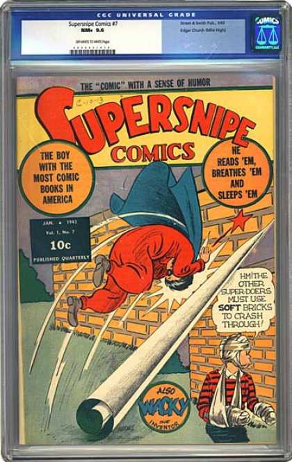 CGC Graded Comics - Supersnipe Comics #7 (CGC)