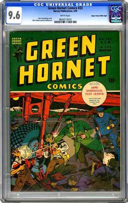 CGC Graded Comics - Green Hornet Comics #23 (CGC)