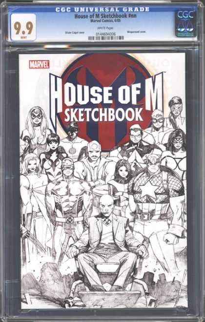 CGC Graded Comics - House of M Sketchbook #nn (CGC)