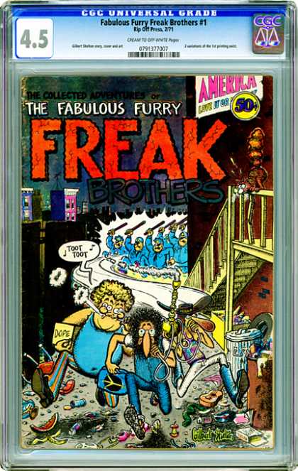 CGC Graded Comics - Fabulous Furry Freak Brothers #1 (CGC)