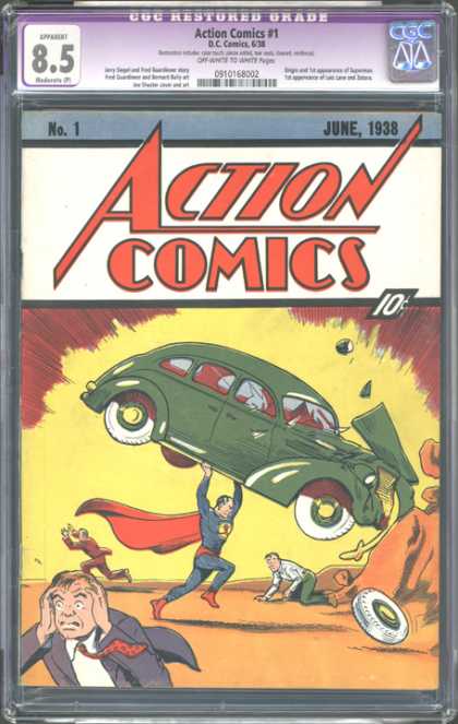 CGC Graded Comics - Action Comics #1 (CGC)