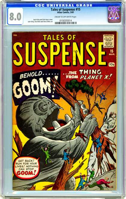 CGC Graded Comics - Tales of Suspense #15 (CGC)