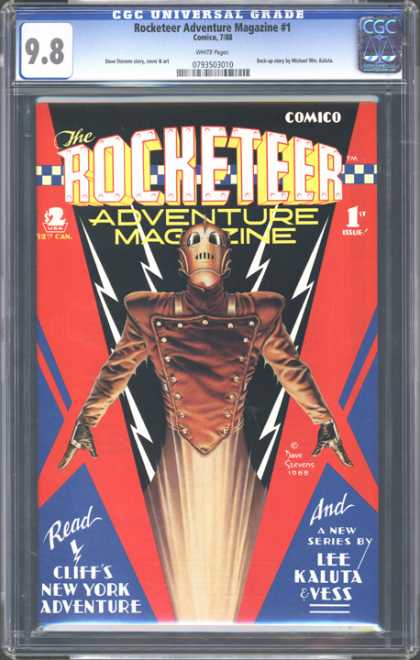 CGC Graded Comics - Rocketeer Adventure Magazine #1 (CGC)