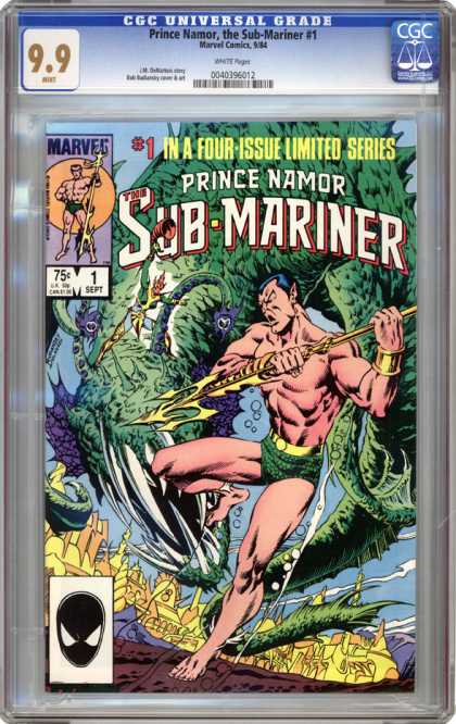 CGC Graded Comics - Prince Namor, the Sub-Mariner #1 (CGC) - Prince Namor - The Sub-mariner - 1 - Four-issue - Limited Series
