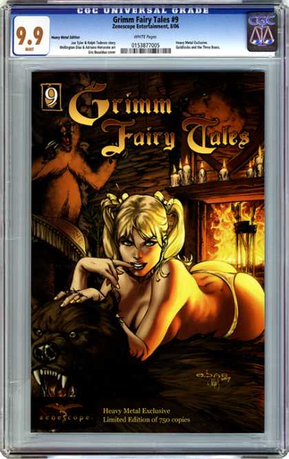 CGC Graded Comics - Grimm Fairy Tales #9 (CGC) - Grimm Fairy Tales - Heavy - Metal - Exclusive - June