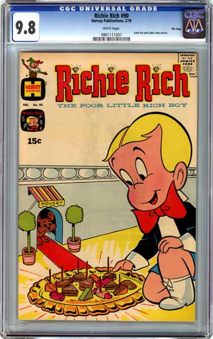 CGC Graded Comics - Richie Rich #90 (CGC)