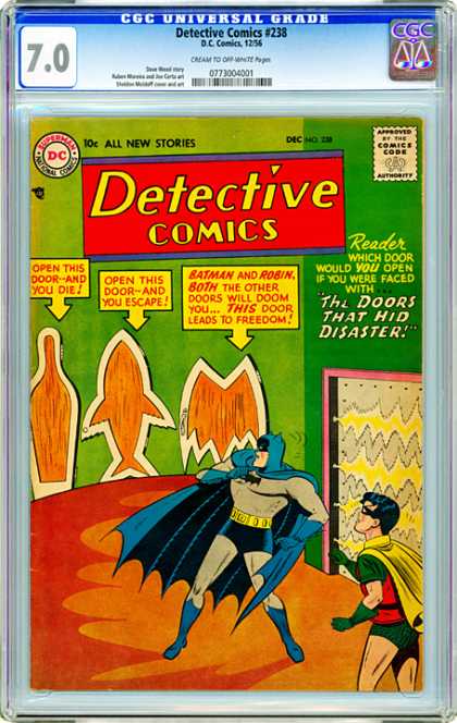 CGC Graded Comics - Detective Comics #238 (CGC)