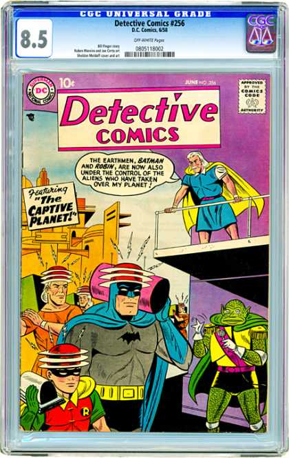 CGC Graded Comics - Detective Comics #256 (CGC)