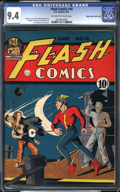 CGC Graded Comics - Flash Comics #18 (CGC)
