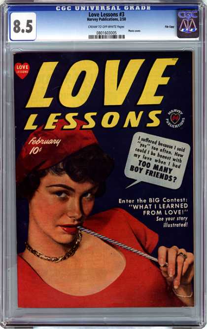 CGC Graded Comics - Love Lessons #3 (CGC)