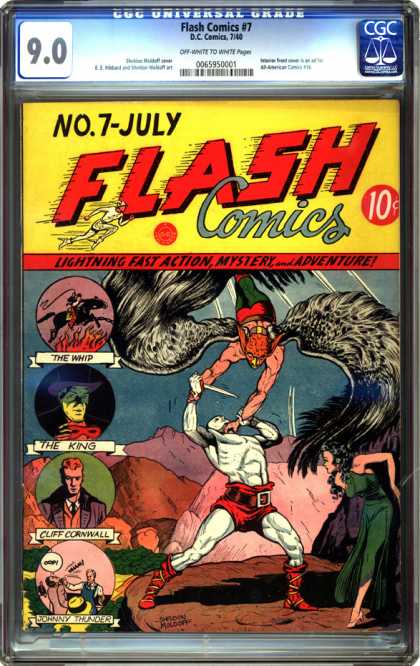 CGC Graded Comics - Flash Comics #7 (CGC)