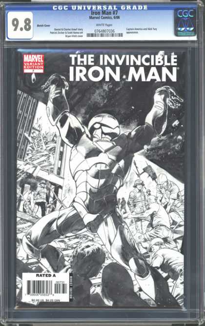 CGC Graded Comics - Iron Man #7 (CGC) - The Invincible Iron Man - Iron Man - Marvel - Variant Edition - 7