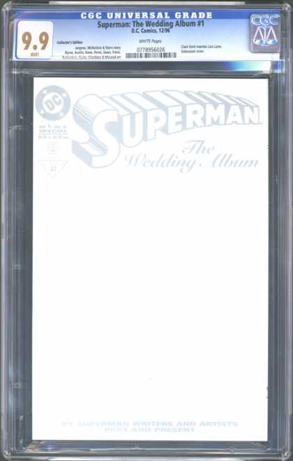 CGC Graded Comics - Superman: The Wedding Album #1 (CGC)