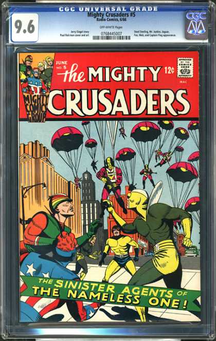 CGC Graded Comics - Mighty Crusaders #5 (CGC)