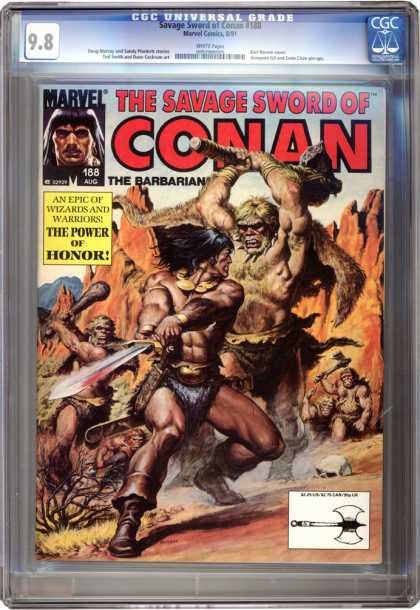 CGC Graded Comics - Savage Sword of Conan #188 (CGC)