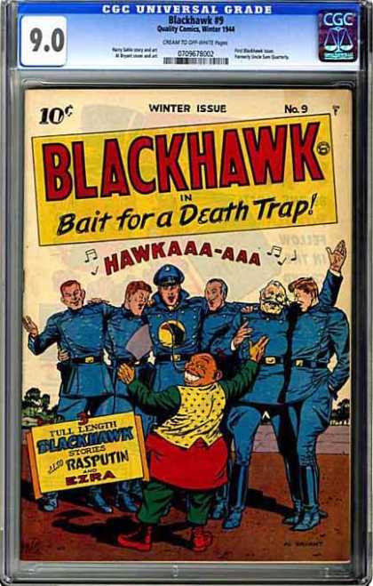 CGC Graded Comics - Blackhawk #9 (CGC)