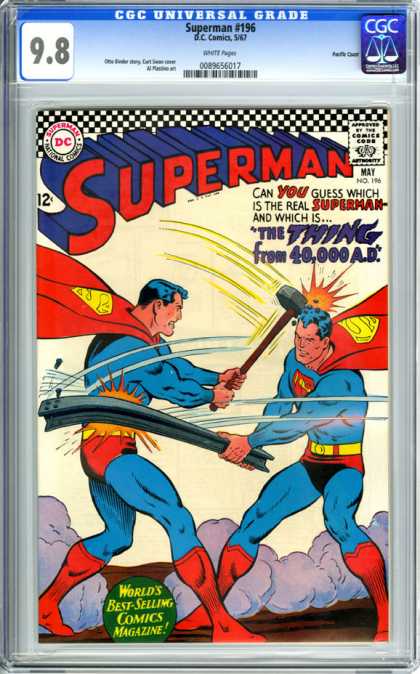CGC Graded Comics - Superman #196 (CGC)
