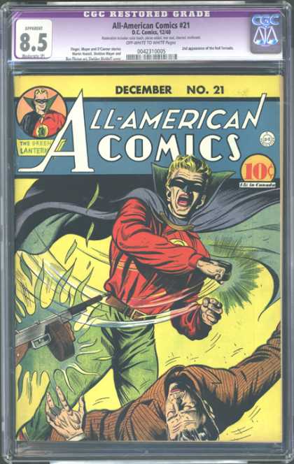 CGC Graded Comics - All-American Comics #21 (CGC)