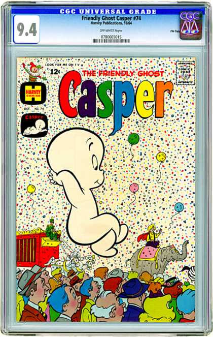 CGC Graded Comics - Friendly Ghost Casper #74 (CGC)