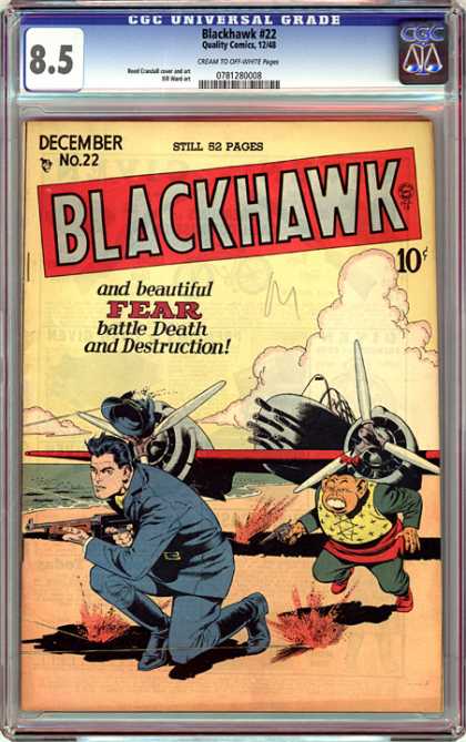 CGC Graded Comics - Blackhawk #22 (CGC)