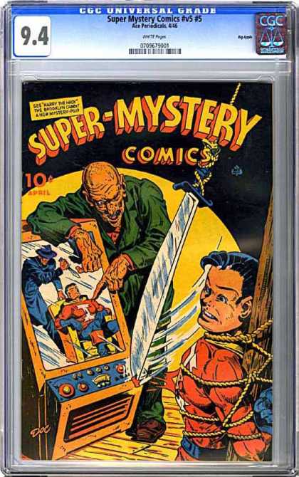 CGC Graded Comics - Super-Mystery Comics #v5 #5 (CGC)