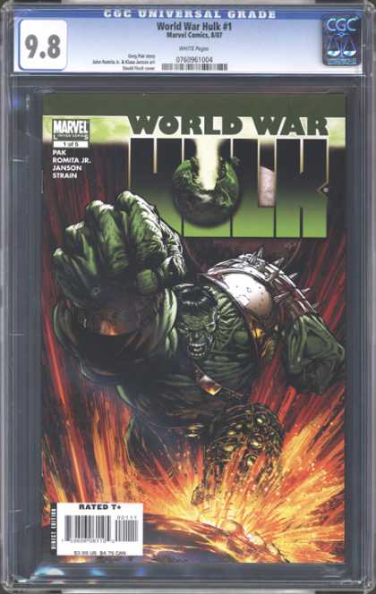CGC Graded Comics - World War Hulk #1 (CGC)