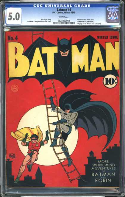 CGC Graded Comics - Batman #4 (CGC)