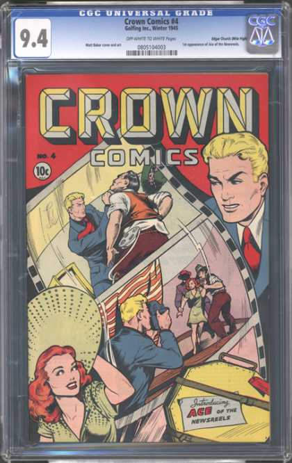 CGC Graded Comics - Crown Comics #4 (CGC)