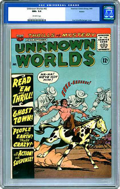 CGC Graded Comics - Unknown Worlds #42 (CGC)