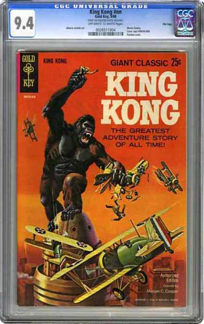 CGC Graded Comics - King Kong #nn (CGC) - Classics - Greatest - Story - Edition - Authorized