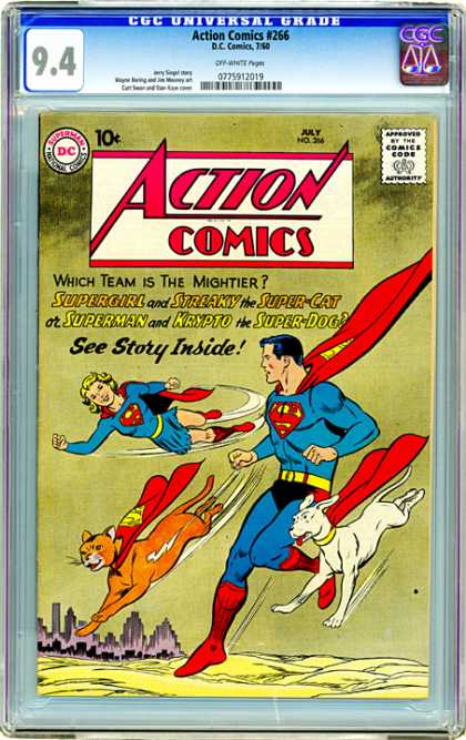 CGC Graded Comics - Action Comics #266 (CGC)